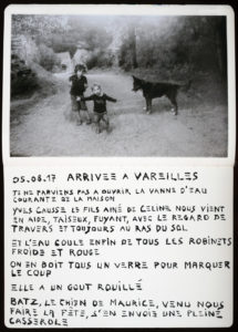 Thadée et Ezra à Vareilles/Lozère en 2017