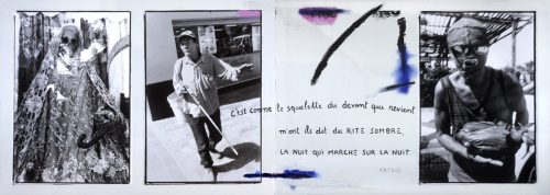 Triptyque photographique évoquant la mort, la cécité et la sorcellerie sous le soleil du Mexique