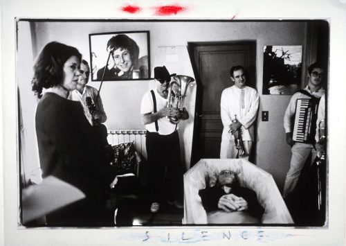 Levée du corps de mon père à Nîmes en présence des musiciens de la famille