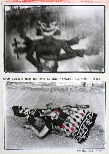 Mort et divinité sur un trottoir de Bombay en 2018